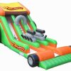 Splashster Car inflatable dry Slide